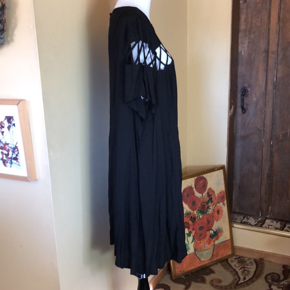 TORRID sz 3x 22/24 Open Cage X Weave Crewneck Lightweight Popover Dress $59 NEW - Picture 4 of 12